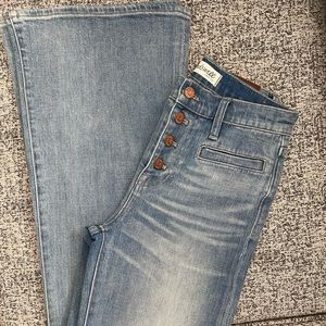 Madewell flare jeans. Size 25